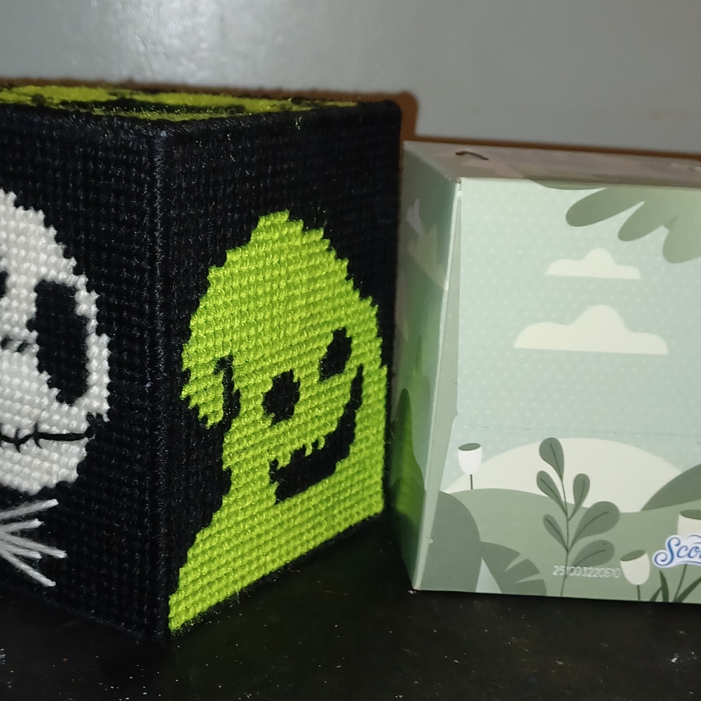 Jack Skellington Tissue Box Holder